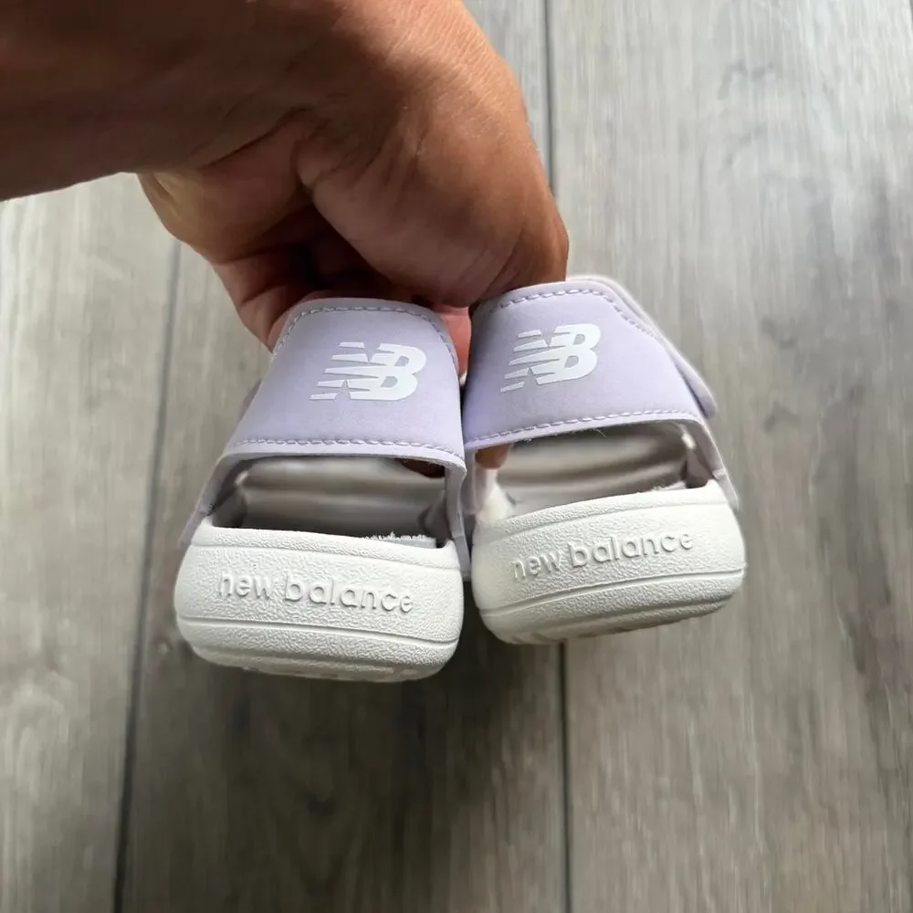 New Balance 809 Kids Sandals Lavender Purple Size 12